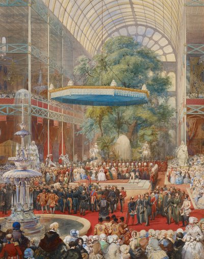 Inaugurazione della Grande Esposizione, 1 maggio 1851 da Eugene Louis Lami